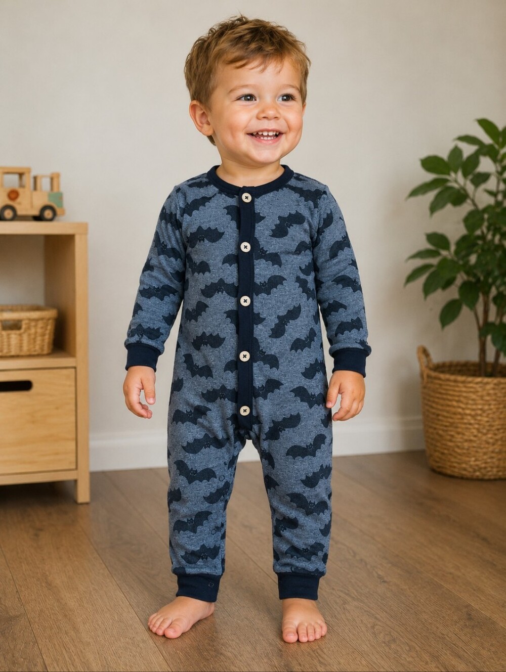 24m Baby bat Romper